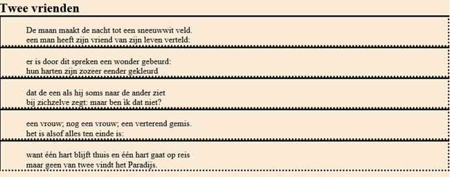 borderstyle - individueel ingesteld